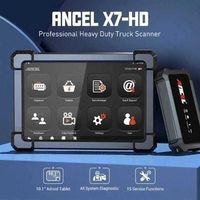 Мультимарочный сканер ANCEL X7 HD. Тяжёлая техника и Грузовые