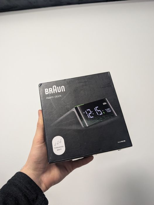 Ceas Digital de Masă cu Alarmă Braun Model : BC16B Sigilat!