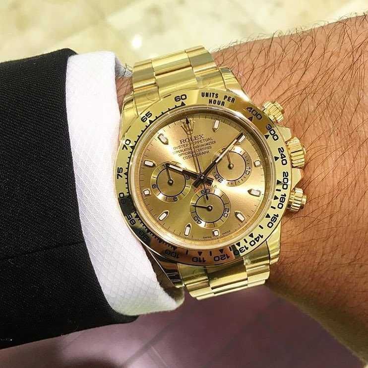 Часовници Rolex Daytona 40mm злато/злато