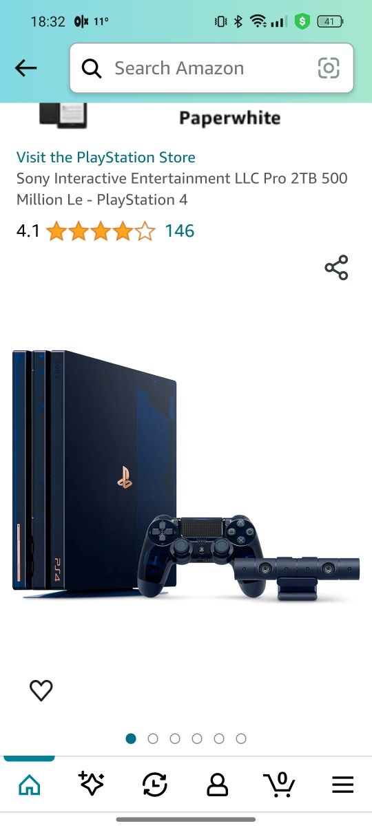 Noua Sigilata PS4 PRO 500 Million Edition 2 TB