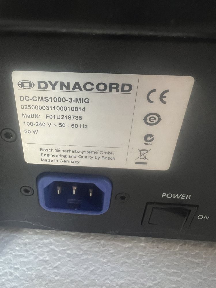 Vand mixer dynacord CMS 1000.3