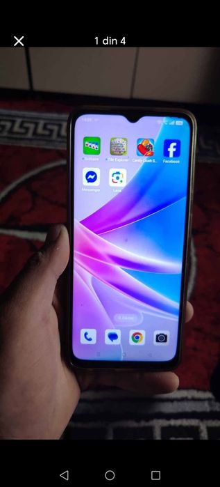 Oppo a78 ln strat buna dor fisurata fata