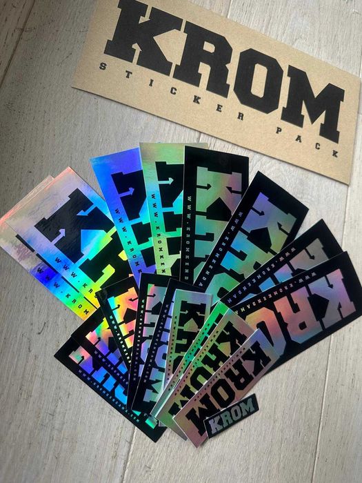 Kendama KROM Stickers Pack Plic 20 buc