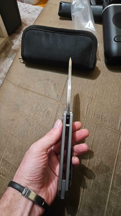 EDC Нож от неръждаема стомана CPM-S35VN тип Slim Midi танто