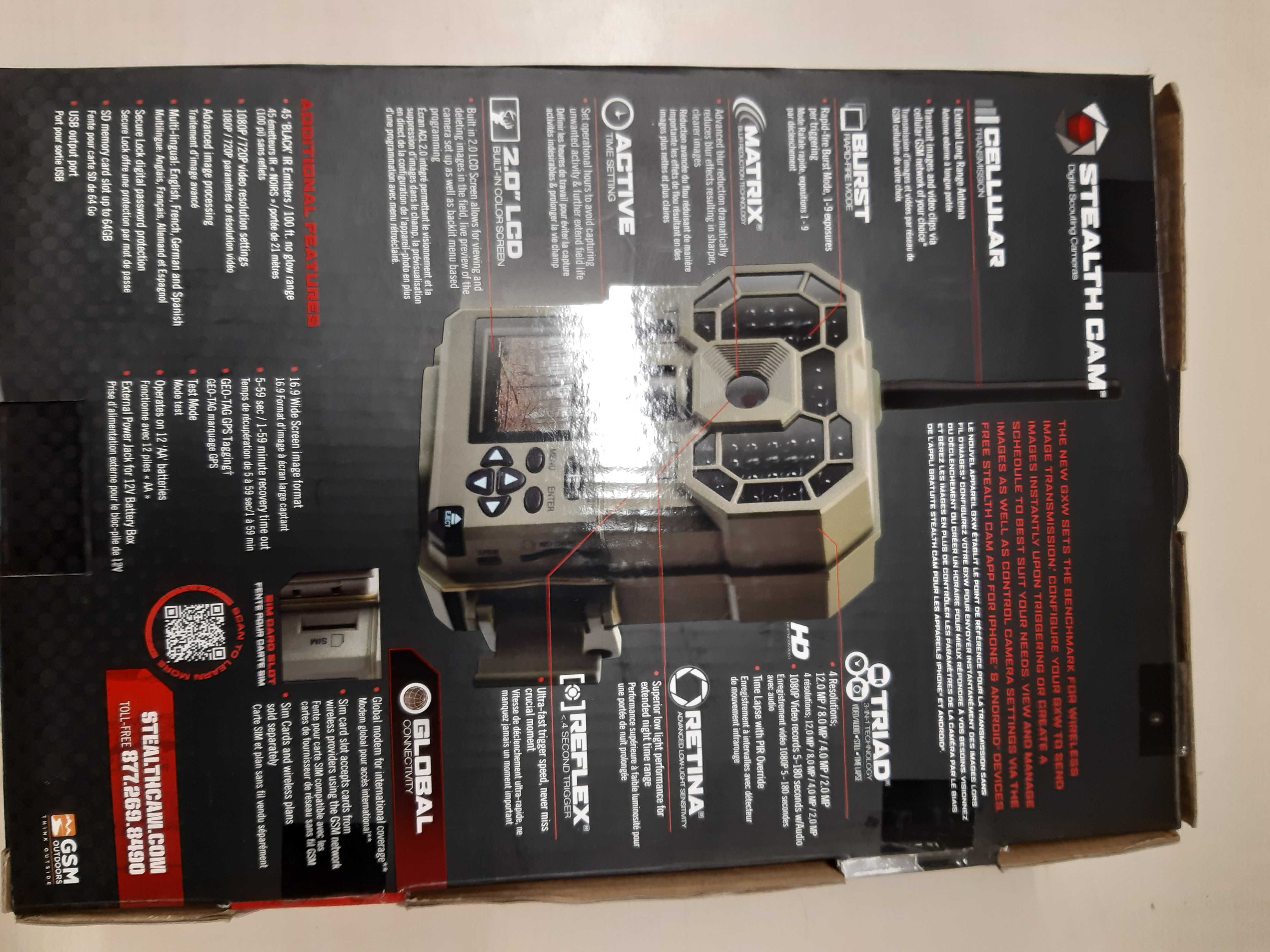 Vand camera vanatoare Stealtcam GX45NGW  12MP Infrarosu invizibil.