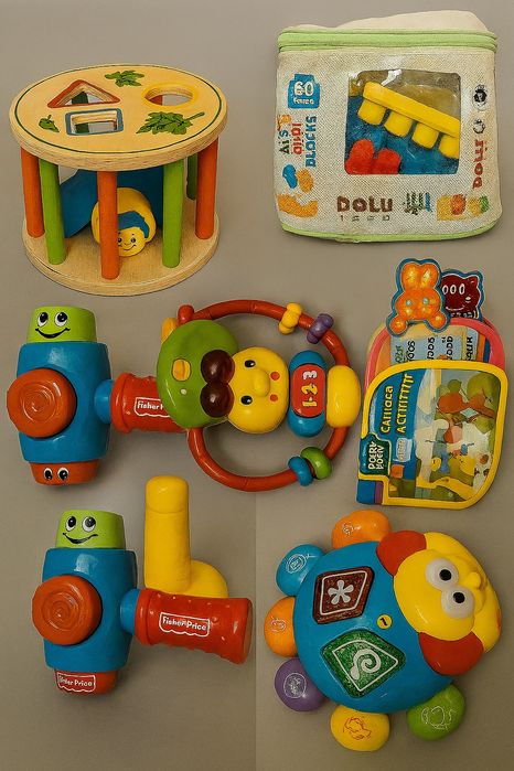 Lot jucării educative și interactive pentru copii–Fisher-Price, Noriel