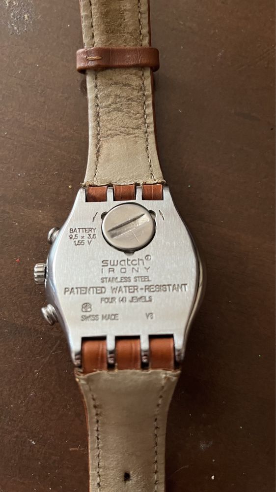 Часовник Swatch IRONY,  stainless steel