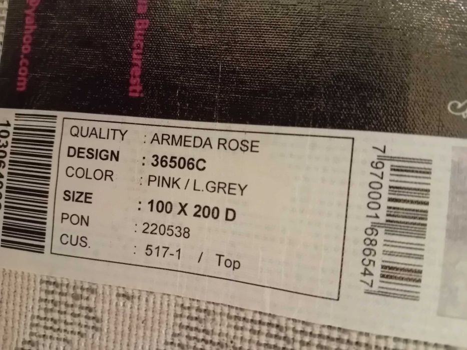 Vand covor nou modern Armade rose 100x200