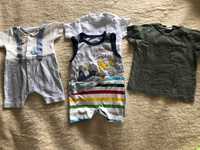 Бебешки летни гащеризони / гащеризон / комплект / тениска
