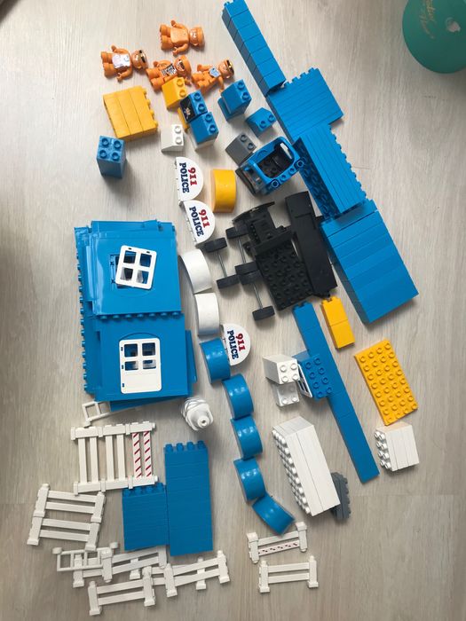 Lego Police Set + cutie depozitare