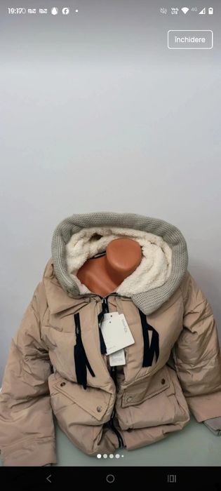Geaca dama nouă iarnă Cu eticheta