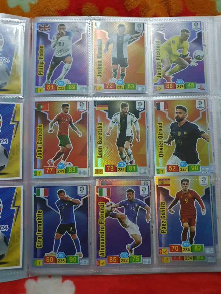 Vând album euro 2024 multicolor