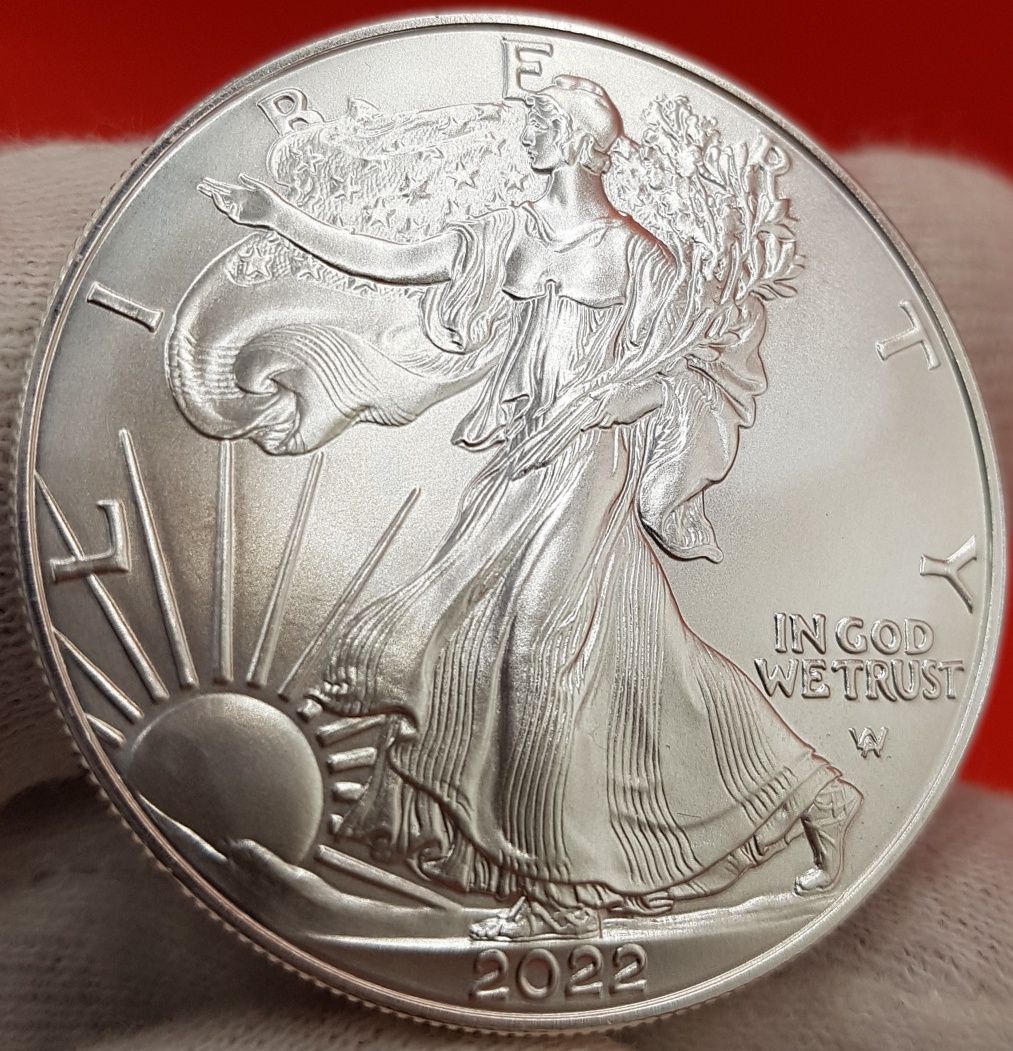 SUA Silver Eagle TOATA 1986 - 2025 vulturul monede lingou argint 999