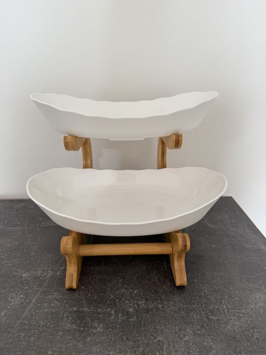 Bol pentru fructe cu 2 etaje