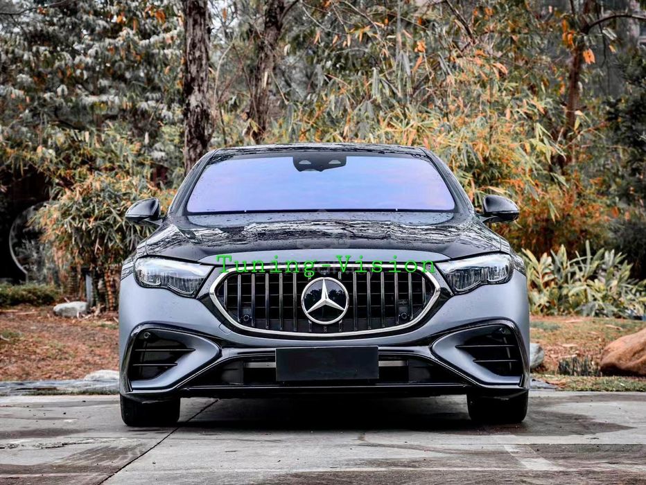 W214 E53AMG пакет предна броня задна броня накрайници решетка S214