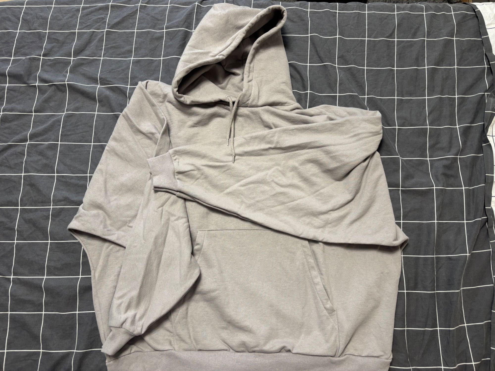 Yeezy Hoodie Черно и Сиво