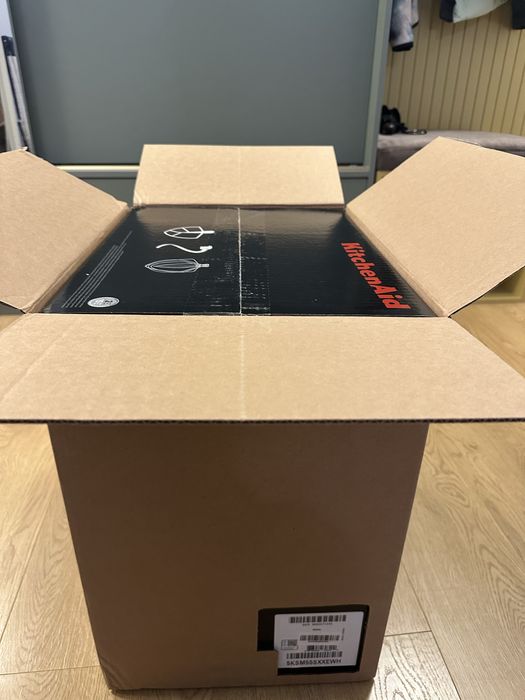 KitchenAid Heavy Duty – 5KSM55SXXEWH, Robot de bucătărie, 5,2L – Nou