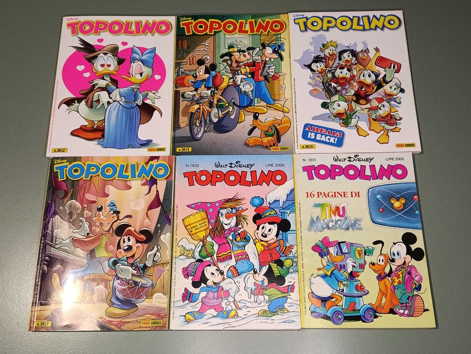 Vand lot benzi desenate fumetti  TOPOLINO