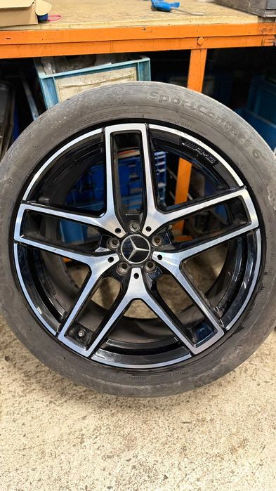 Jante Mercedes Gle Coupe C292 275 45 21 cu 315 40 21 Conti 21 zoll AMG