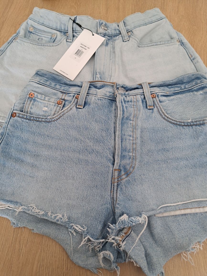 Къси дънкови панталони Calvin Klein/Levi's