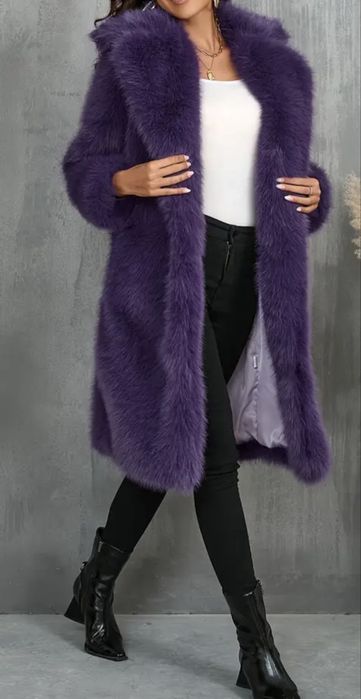 Haina de blană artificiala