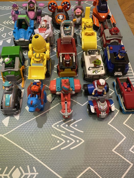 Пес Патрул големи коли