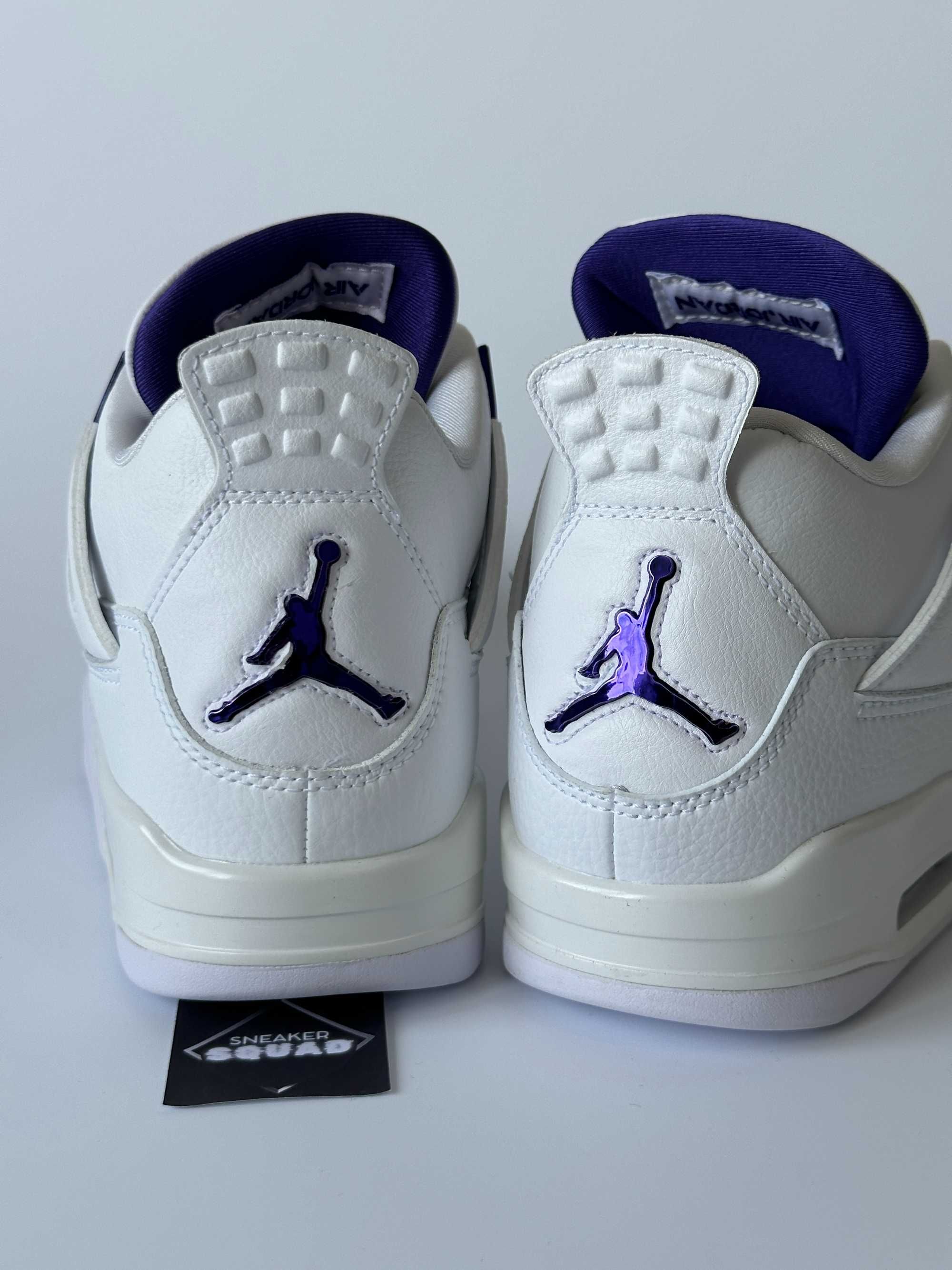 JORDAN 4 Retro Metallic Purple - PREMIUM