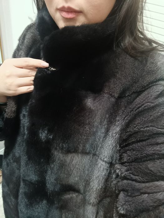 Норковая шуба в идеальном состоянии