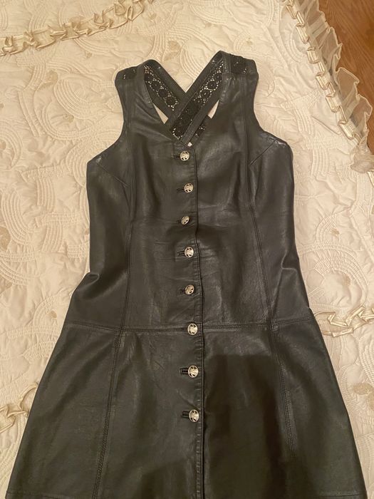 Кожаный сарафан