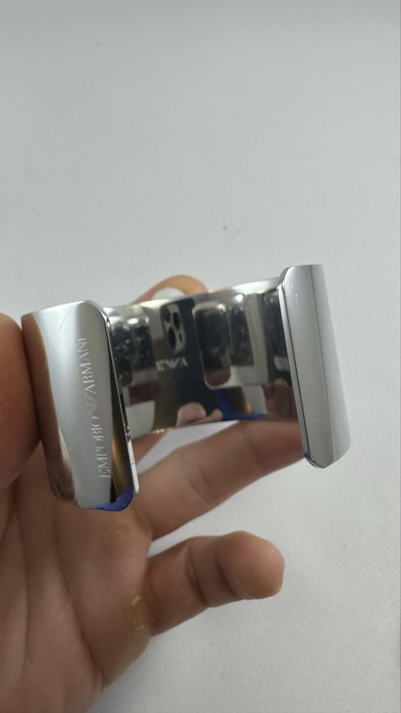 Bratara fixa Emporio Armani Calvin Klein Ti Sento late cu perle email