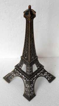statueta  metal Eiffel 31 cm vintage antichitati decor obiecte vechi