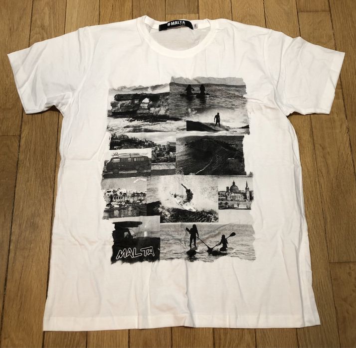 Tricou alb nou fara eticheta