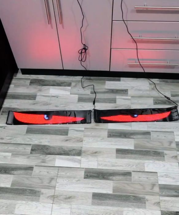 Set 2 bucăți bandă Led 12x60cm _10x35 cm