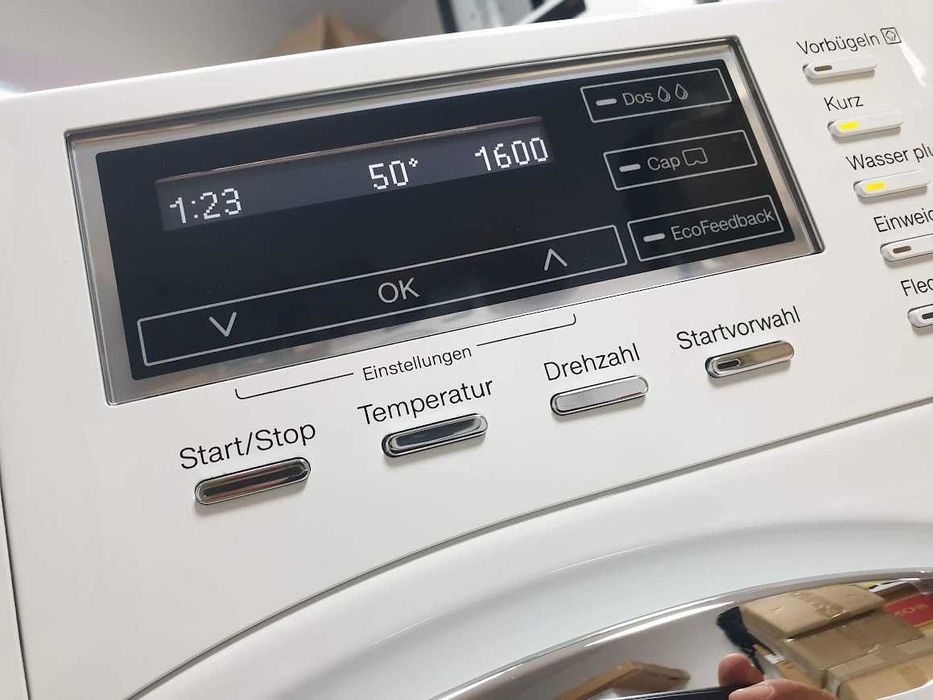 Miele W1 - TwinDos - Подсветка - Пералня Миеле 12м Гаранция