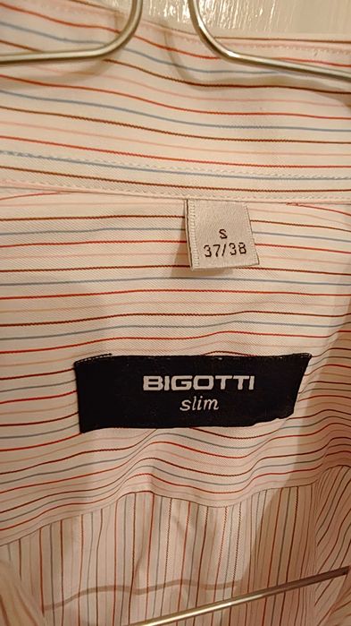 Camasa Bigotti - dungi colorate - Marime S (se potriveste M)