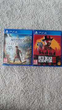 Jocuri PS4 Red dead redemption 2, ac odyssey