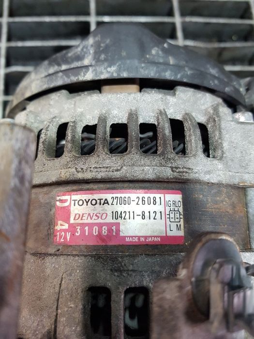 Alternator Toyota Rav 4 IV 2.2 Diesel 2012 - 2015 150CP 2200CC 2ADFHV 2ADFTV (651) ...