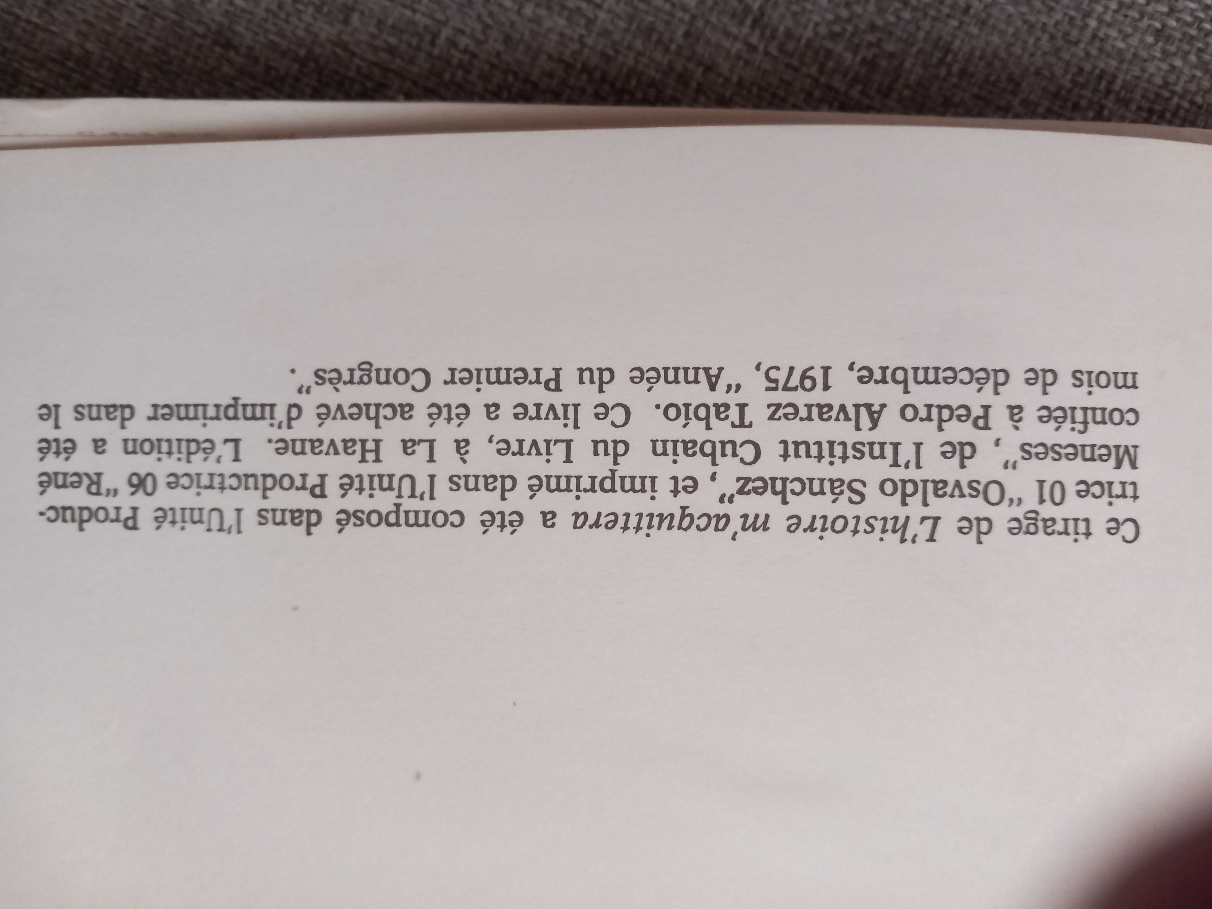 Фидел Кастро, книга от 1975 с автограф