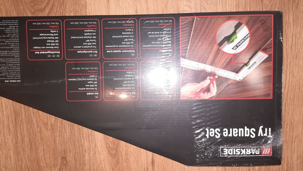 Set Echere pentru masurare, 150,250,500mm,unghi 90 Grade,Nou