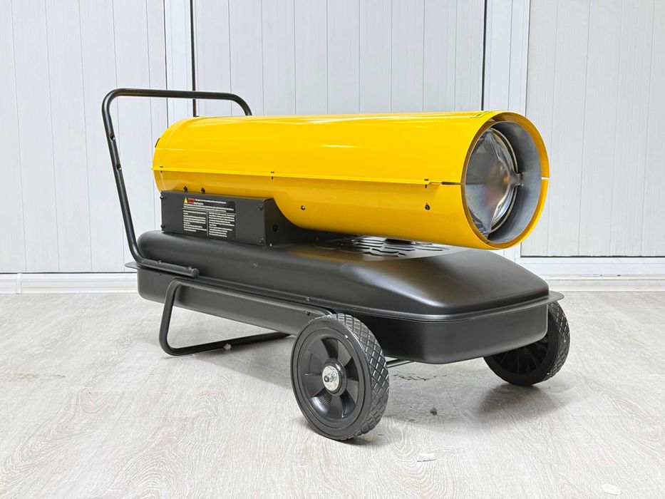 Дизельная тепловая пушка ROLF TOP-DG50, 51 кВт, до 500 м², 80 л