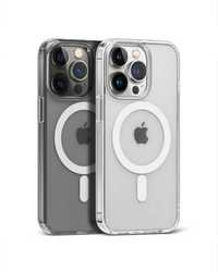 Husa MagSafe iPhone 12 Pro Max / Cerc Magnetic / Transparenta