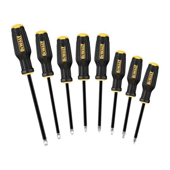 Отвертки комплект DEWALT DWHT65102-0, 8 броя