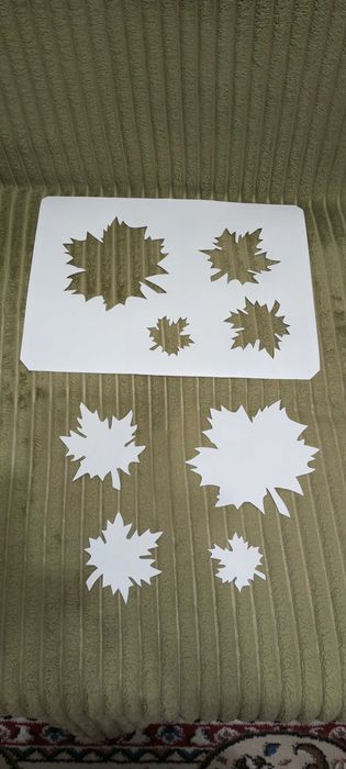 Продам новый трафарет - Кленовые листья
