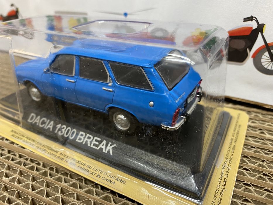 DACIA 1300 break machetă auto scara 1:43 Deagostini Ro