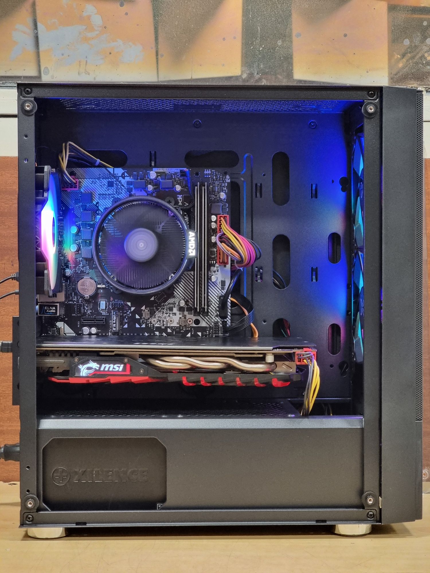 Геймърски Компютър/Ryzen 7 1700/16GB RAM/SSD-512GB/GTX 1060 6GB