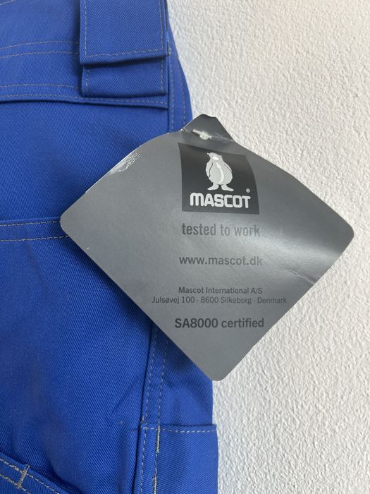 Pantaloni de lucru MASCOT Oldenburg bleumarin/albastru regal