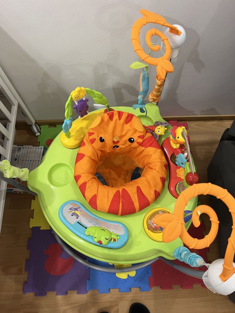 Fisher-Price Lion Jumperoo jucărie de sărit / centru de activități