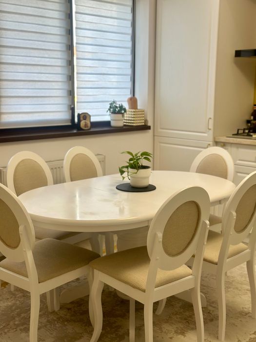 Set masă + scaune (posibil separat)