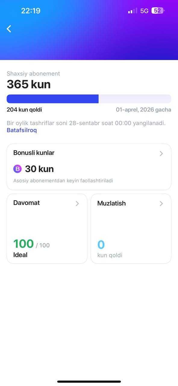 1 FIT sotiladi one fit