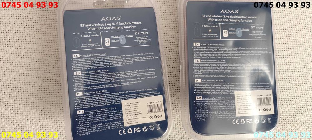 mouse wireless nou sigilat nu include baterii AAA